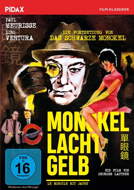 Monokel lacht gelb, DVD