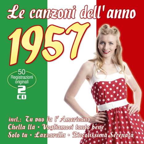 Le Canzoni Dell'Anno 1957, 2 CDs