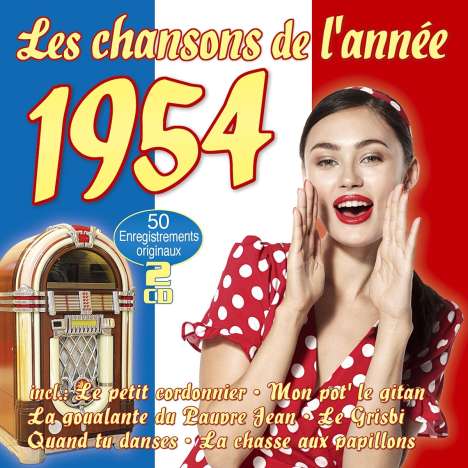 Les Chansons De L'Annee 1954, 2 CDs