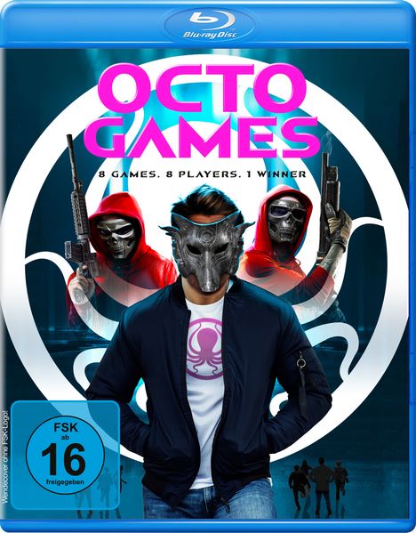 OctoGames - 8 Games, 8 Players, 1 Winner (Blu-ray), Blu-ray Disc