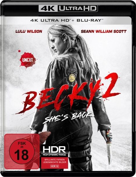 Becky 2 - She's Back (Ultra HD Blu-ray &amp; Blu-ray), 1 Ultra HD Blu-ray und 1 Blu-ray Disc