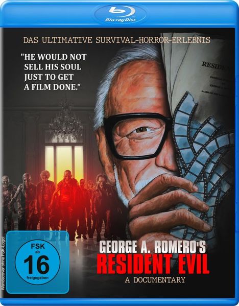 George A. Romero's Resident Evil - A Documentary (Blu-ray), Blu-ray Disc