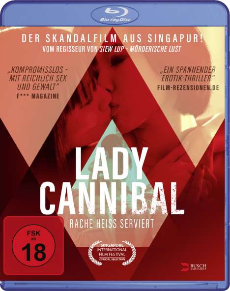 Lady Cannibal (Blu-ray), Blu-ray Disc