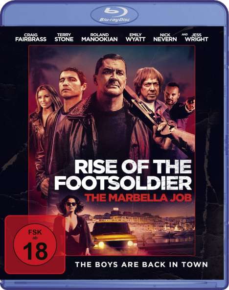 Rise of the Footsoldier: The Marbella Job (Blu-ray), Blu-ray Disc