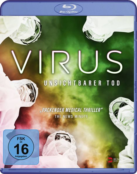Virus - Unsichtbarer Tod (Blu-ray), Blu-ray Disc