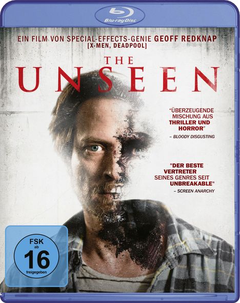 The Unseen (Blu-ray), Blu-ray Disc