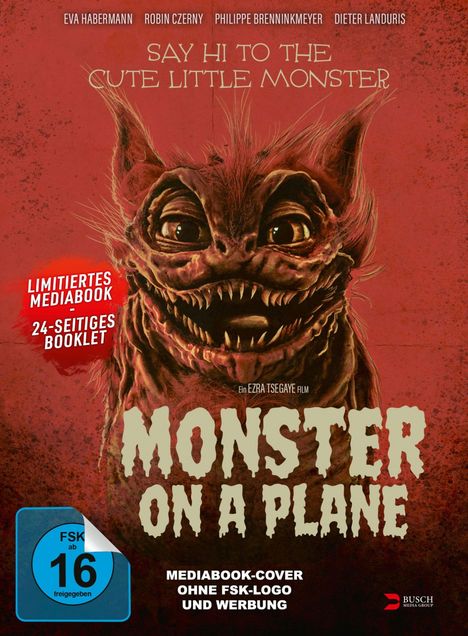 Monster on a Plane (Blu-ray &amp; DVD im Mediabook), 1 Blu-ray Disc und 1 DVD