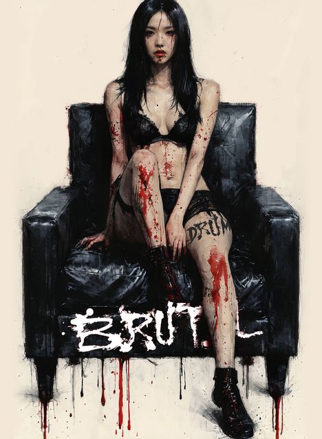 Brutal (Blu-ray &amp; DVD im Mediabook), 1 Blu-ray Disc und 1 DVD