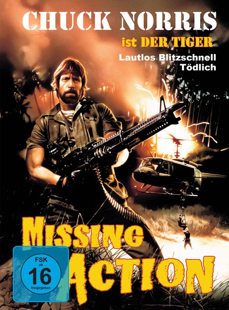 Missing in Action (Blu-ray &amp; DVD im Mediabook), 1 Blu-ray Disc und 1 DVD
