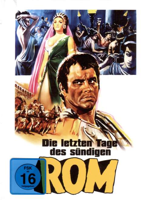 Die letzten Tage des sündigen Rom (Blu-ray &amp; DVD im Mediabook), 1 Blu-ray Disc und 1 DVD