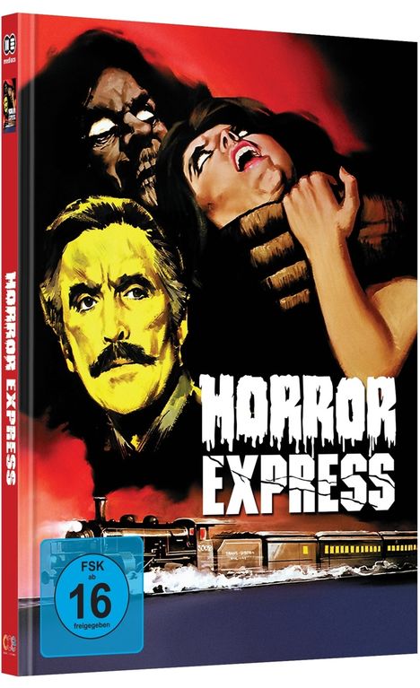 Horror Express (Blu-ray &amp; DVD im Mediabook), 1 Blu-ray Disc und 1 DVD