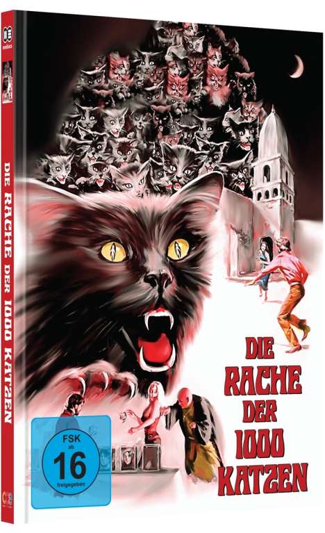 Die Rache der 1000 Katzen (Blu-ray &amp; DVD im Mediabook), 1 Blu-ray Disc und 1 DVD