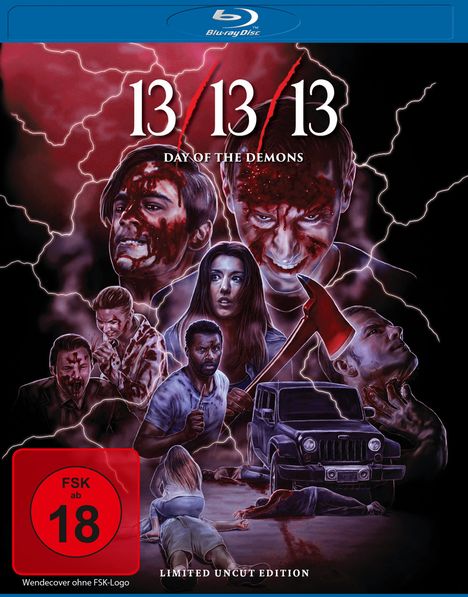 13/13/13 - Day of the Demons (Blu-ray), Blu-ray Disc