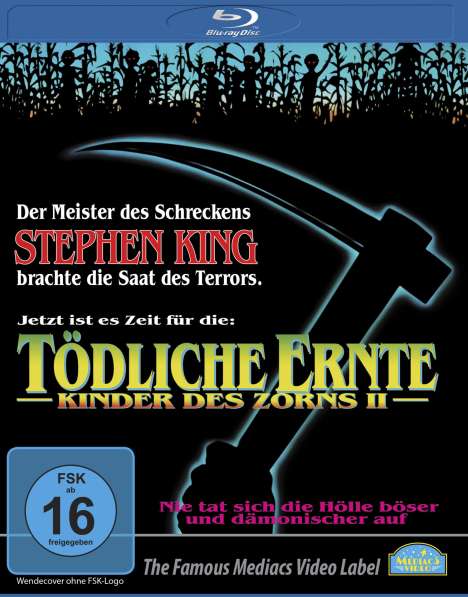 Kinder des Zorns II - Tödliche Ernte (Blu-ray), Blu-ray Disc