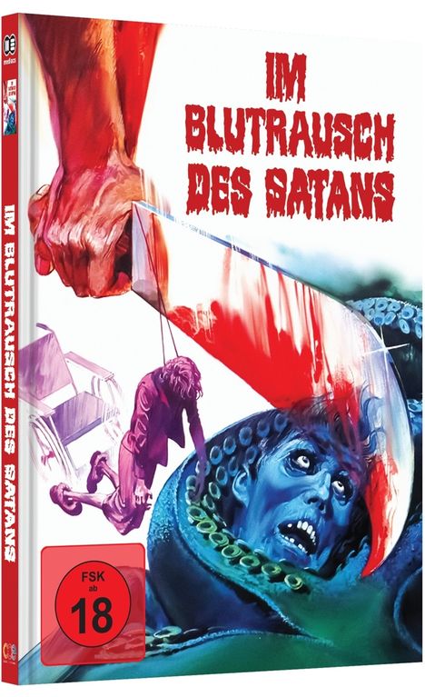 Im Blutrausch des Satans (Blu-ray &amp; DVD im Mediabook), 1 Blu-ray Disc und 1 DVD