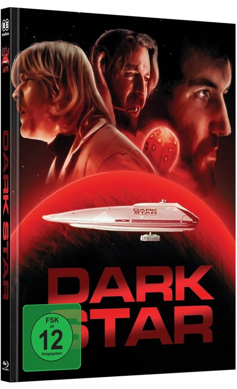Dark Star (Blu-ray &amp; DVD im Mediabook), 1 Blu-ray Disc und 2 DVDs