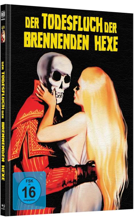 Todesfluch der Brennenden Hexe (Blu-ray &amp; DVD im wattierten Mediabook), 1 Blu-ray Disc und 1 DVD
