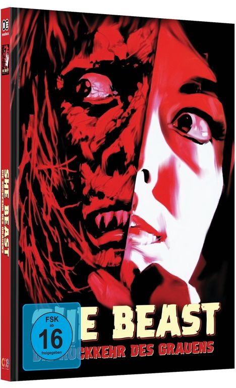 She Beast - Die Rückkehr des Grauens (Blu-ray &amp; DVD im Mediabook), 1 Blu-ray Disc und 1 DVD