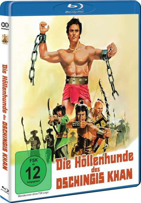 Die Höllenhunde des Dschingis Khan (Blu-ray), Blu-ray Disc