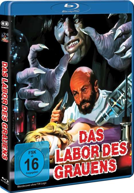 Das Labor des Grauens (Blu-ray), Blu-ray Disc
