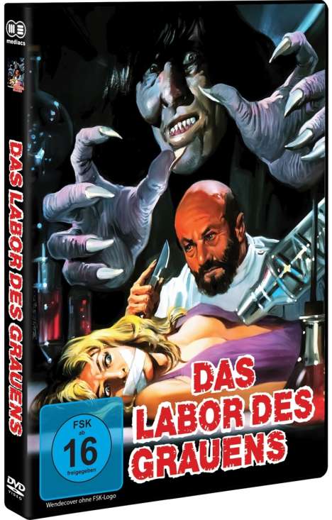 Das Labor des Grauens, DVD