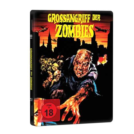 Grossangriff der Zombies (Blu-ray &amp; DVD im Futurepak), 1 Blu-ray Disc, 2 DVDs und 1 CD