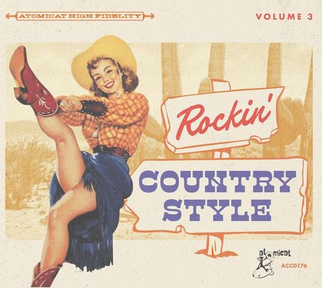 Various Artists: Rockin' Country Style Vol. 3, CD