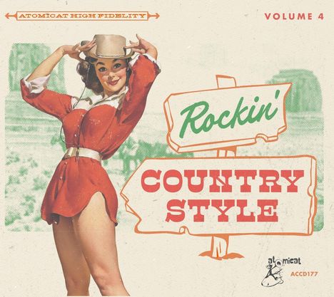 Various Artists: Rockin' Country Style Vol. 4, CD