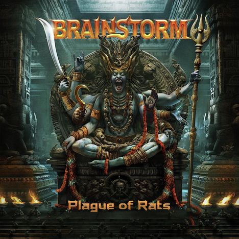 Brainstorm (Metal): Plague Of Rats (Limited Edition) (Hardcoverbook), 1 CD und 1 DVD