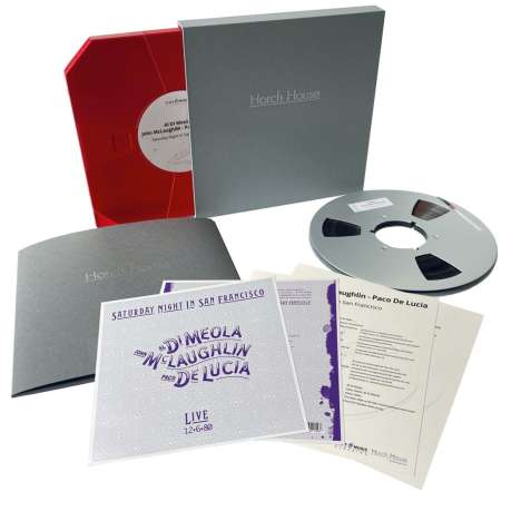Al Di Meola, John McLaughlin &amp; Paco De Lucia: Saturday Night In San Francisco (Standard Master Copy), Tonband