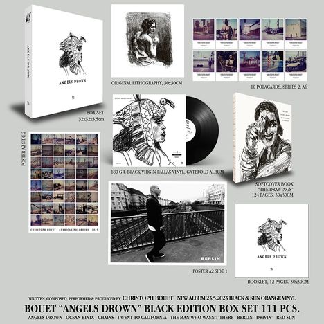 Christoph Bouet: Angels Drown (180g) (Gold Edition Box Set), LP