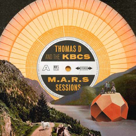 Thomas D &amp; The KBCS: M.A.R.S. Sessions (Limited Box Set) (Orange &amp; Black Vinyl), 2 LPs und 1 CD