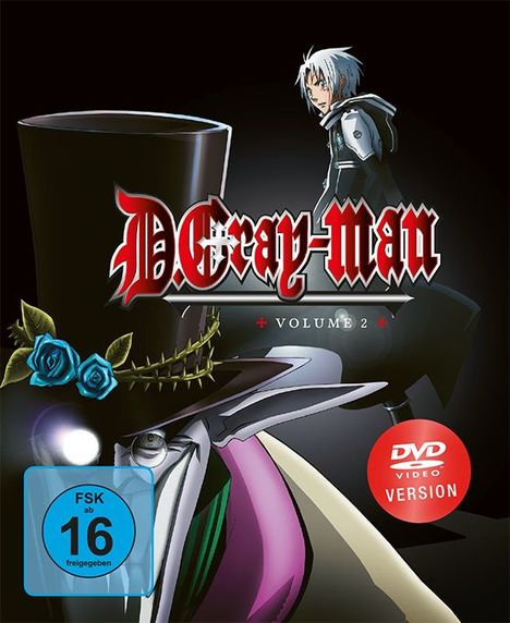 D.Gray-Man Vol. 2, 3 DVDs