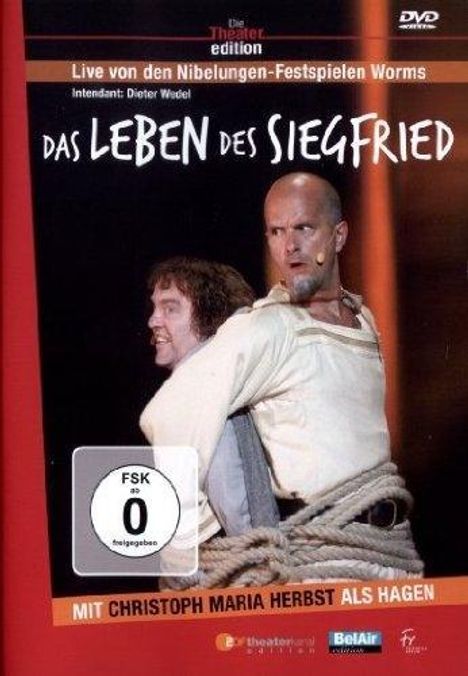 Das Leben des Siegfried, DVD
