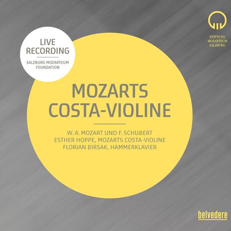 Esther Hoppe - Mozarts Costa-Violine, CD