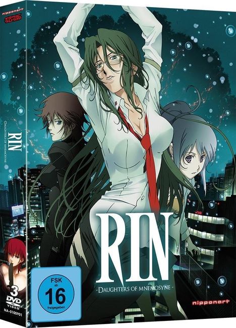 Rin - Daughters of Mnemosyne (Gesamtausgabe), 2 DVDs