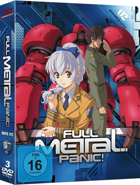 Full Metal Panic! Vol. 2, 3 DVDs