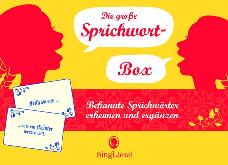 Die große Sprichwort-Box, Spiele