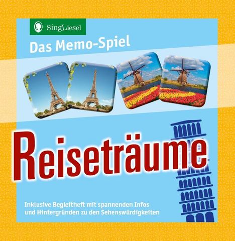 Das Memo-Spiel für Senioren - Reiseträume, Spiele