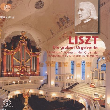 Franz Liszt (1811-1886): Orgelwerke, Super Audio CD