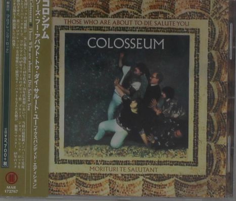 Colosseum: Those Who Are About To Die, Salute You (+Bonus), CD