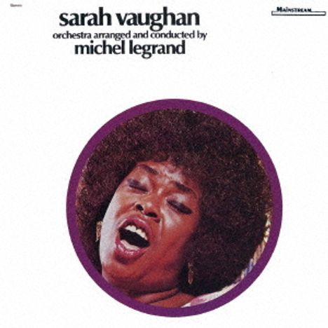 Sarah Vaughan (1924-1990): With Michel Legrand, CD