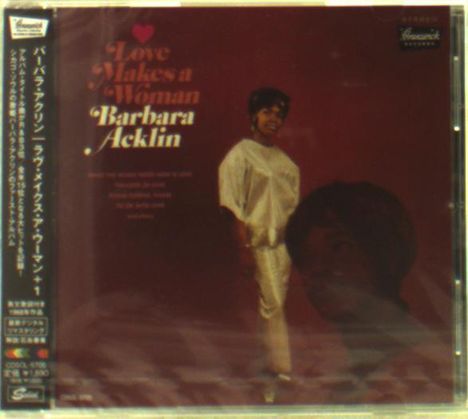 Barbara Acklin: Love Makes A Woman + Bonus, CD