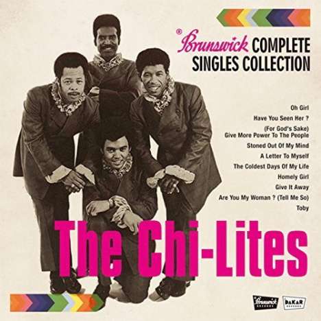 The Chi-Lites: Brunswick: Complete Singles Collection, 3 CDs