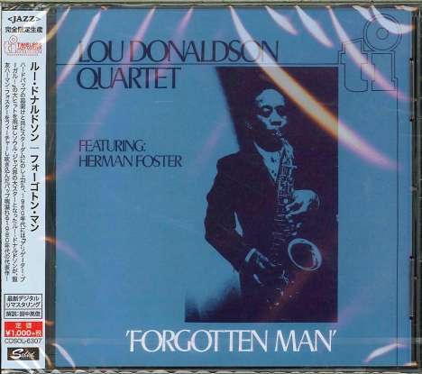 Lou Donaldson (geb. 1926): Forgotten Man, CD