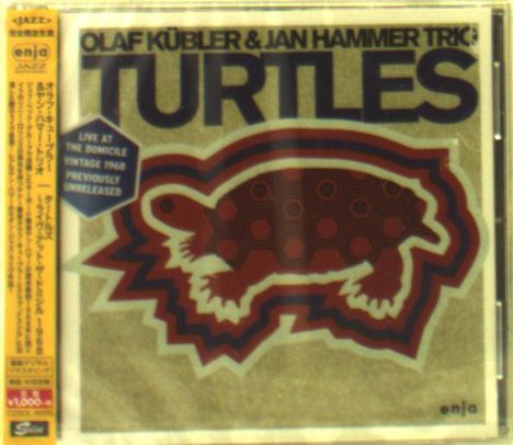 Olaf Kübler &amp; Jan Hammer: Turtles: Live At The Domicile Vintage 1968, CD