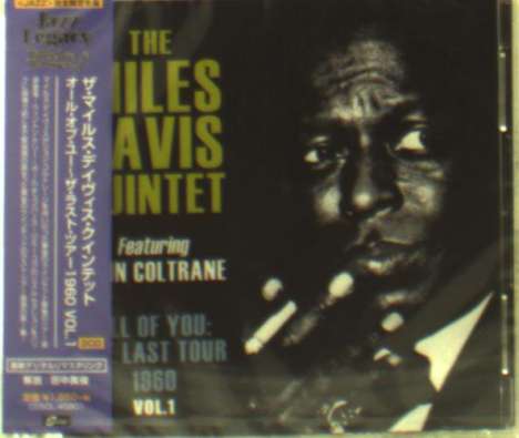 Miles Davis &amp; John Coltrane: All Of You: The Last Tour 1960 Vol.1, 2 CDs