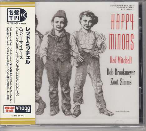 Red Mitchell, Bob Brookmeyer &amp; Zoot Sims: Happy Minors, CD