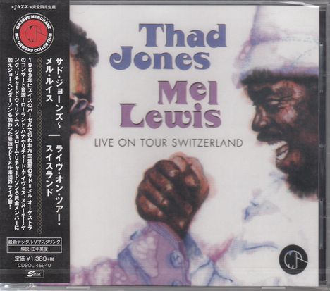 Thad Jones &amp; Mel Lewis: Live On Tour Switzerland, CD