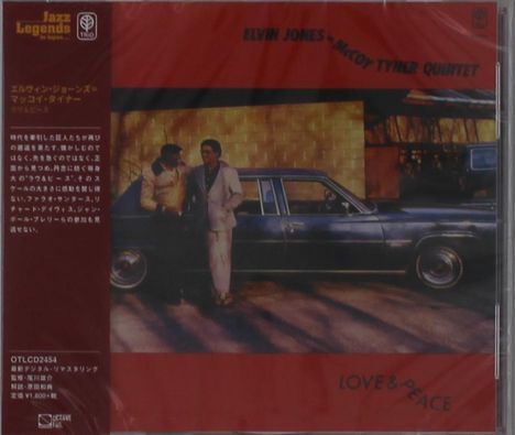 Elvin Jones &amp; McCoy Tyner: Love &amp; Peace, CD